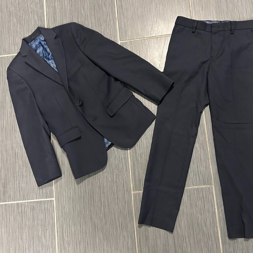 Kids' Solid Sport Coat & Dress Pants Easter/Passover.